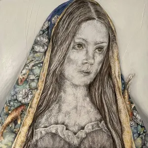 ILGIN ERDEM tarafından 2023 yılında 60x60 cm ölçülerinde Tuval üzeri yağlı boya tekniği ile yapılmıştır.