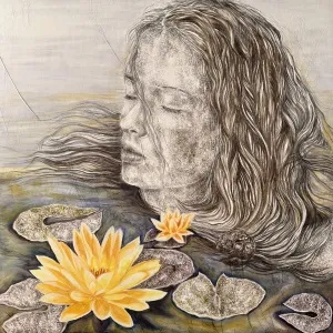 ILGIN ERDEM tarafından 2023 yılında 60x60 cm ölçülerinde Tuval üzeri yağlı boya tekniği ile yapılmıştır.