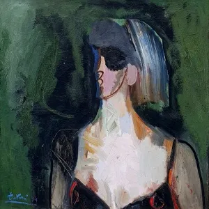 ADNAN TURANİ tarafından 1994 yılında 65x65 cm ölçülerinde Tuval üzeri yağlı boya tekniği ile yapılmıştır.