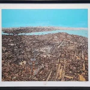 DEVRİM ERBİL tarafından 2023 yılında 70x100 cm ölçülerinde Serigrafi - 12/25 tekniği ile yapılmıştır.