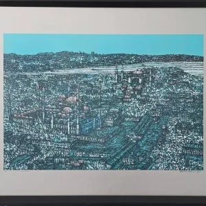 DEVRİM ERBİL tarafından 2022 yılında 72x100 cm ölçülerinde Serigrafi - Edisyon 25/25 (C) tekniği ile yapılmıştır.