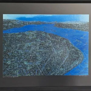 DEVRİM ERBİL tarafından 2016 yılında 70x100 cm ölçülerinde Serigrafi - 24/25 tekniği ile yapılmıştır.