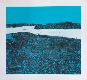 DEVRİM ERBİL tarafından 2013 yılında 70x70 cm ölçülerinde Serigrafi - (D) Edisyon 193-197 tekniği ile yapılmıştır.