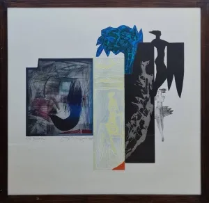 HAYATİ MİSMAN tarafından 1995 yılında 66x69 cm ölçülerinde Gravür 4//50 tekniği ile yapılmıştır.