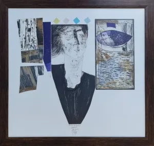 HAYATİ MİSMAN tarafından 1997 yılında 66x69 cm ölçülerinde Gravür 14/50 tekniği ile yapılmıştır.