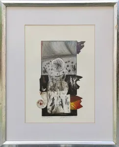 HAYATİ MİSMAN tarafından 1999 yılında 36x26 cm ölçülerinde Gravür Edisyon 2/100 tekniği ile yapılmıştır.