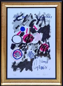 ÖZDEMİR ALTAN tarafından 2000 yılında 70x50 cm ölçülerinde Baskı 50//100 tekniği ile yapılmıştır.