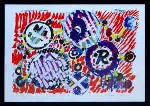 ÖZDEMİR ALTAN tarafından 2001 yılında 70x100 cm ölçülerinde Baskı 13//30 tekniği ile yapılmıştır.