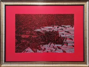 DEVRİM ERBİL tarafından 2020 yılında 70x100 cm ölçülerinde Serigrafi 20//25 tekniği ile yapılmıştır.