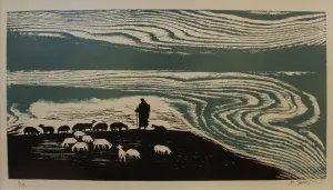 MUAMMER BAKIR tarafından 29x54 cm ölçülerinde Baskı 4//13 tekniği ile yapılmıştır.