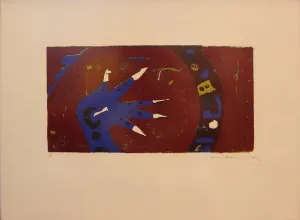 ERDAL KURUZU tarafından 2002 yılında 22x45 cm ölçülerinde Baskı 1//9 tekniği ile yapılmıştır.