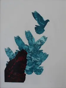 FATİH MİKA tarafından 80x60 cm ölçülerinde Gravür tekniği ile yapılmıştır.