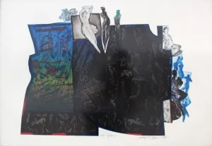 HAYATİ MİSMAN tarafından 70x100 cm ölçülerinde Gravür tekniği ile yapılmıştır.