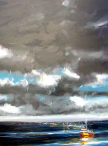 EKREM KUTLU tarafından 2012 yılında 120x90 cm ölçülerinde Tuval üzeri yağlı boya tekniği ile yapılmıştır.