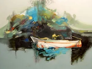 MEHMET PARLAYAN  tarafından 2012 yılında 90x120 cm ölçülerinde Tuval üzeri yağlı boya tekniği ile yapılmıştır.