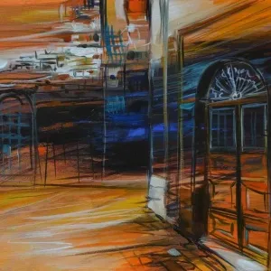 EKREM KUTLU tarafından 2013 yılında 30x50 cm ölçülerinde Tuval üzeri akrilik boya tekniği ile yapılmıştır.
