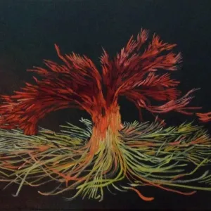 KORAY ÇAKMAK tarafından 2013 yılında 30x50 cm ölçülerinde Tuval üzeri akrilik boya tekniği ile yapılmıştır.