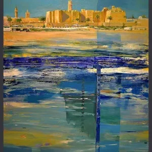 ÜMİT TÜRK tarafından 2013 yılında 120x90 cm ölçülerinde Tuval üzeri akrilik boya tekniği ile yapılmıştır.