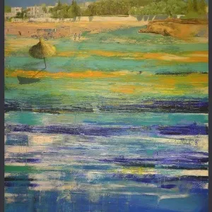 ÜMİT TÜRK tarafından 2013 yılında 120x90 cm ölçülerinde Tuval üzeri akrilik boya tekniği ile yapılmıştır.