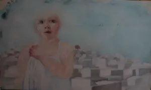 AYŞE TUBA BOYACI tarafından 2013 yılında 30x50 cm ölçülerinde Tuval üzeri akrilik boya tekniği ile yapılmıştır.