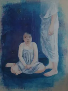 AYŞE TUBA BOYACI tarafından 2013 yılında 120x90 cm ölçülerinde Tuval üzeri akrilik boya tekniği ile yapılmıştır.