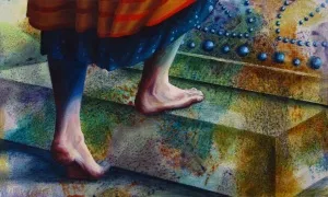 BANU KAYNAK tarafından 2013 yılında 30x50 cm ölçülerinde Tuval üzeri akrilik boya tekniği ile yapılmıştır.