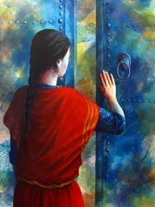 BANU KAYNAK tarafından 2013 yılında 120x90 cm ölçülerinde Tuval üzeri akrilik boya tekniği ile yapılmıştır.