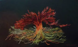 KORAY ÇAKMAK tarafından 2013 yılında 30x50 cm ölçülerinde Tuval üzeri akrilik boya tekniği ile yapılmıştır.