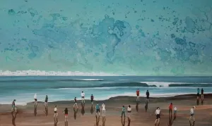 ÖZGE ÖNER tarafından 2013 yılında 30x50 cm ölçülerinde Tuval üzeri akrilik boya tekniği ile yapılmıştır.