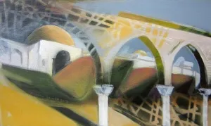 RIDVAN ÖZGÜR tarafından 2013 yılında 30x50 cm ölçülerinde Tuval üzeri akrilik boya tekniği ile yapılmıştır.