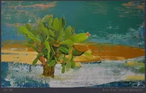 ÜMİT TÜRK tarafından 2013 yılında 30x50 cm ölçülerinde Tuval üzeri akrilik boya tekniği ile yapılmıştır.