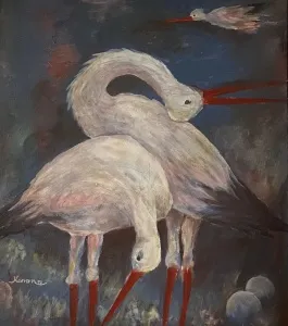 KENAN DEĞER tarafından 2007 yılında 79x69 cm ölçülerinde Tuval üzeri yağlı boya tekniği ile yapılmıştır.