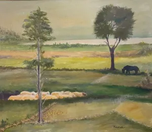 KENAN DEĞER tarafından 2001 yılında 59x69 cm ölçülerinde Tuval üzeri yağlı boya tekniği ile yapılmıştır.