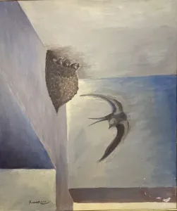 KENAN DEĞER tarafından 2003 yılında 69x59 cm ölçülerinde Tuval üzeri yağlı boya tekniği ile yapılmıştır.