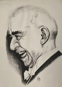 KENAN DEĞER tarafından 1990 yılında 68x48 cm ölçülerinde Kağıt üzeri kurşun kalem tekniği ile yapılmıştır.