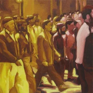 EREN ÇAĞDAŞ KARASU tarafından 2017 yılında 25x25 cm ölçülerinde Duralit üzeri yağlı boya tekniği ile yapılmıştır.