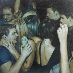 HİLMİ CAN ÖZDEMİR tarafından 2017 yılında 50x50 cm ölçülerinde Duralit üzeri yağlı boya tekniği ile yapılmıştır.