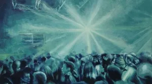 HİLMİ CAN ÖZDEMİR tarafından 2017 yılında 19x35 cm ölçülerinde Duralit üzeri yağlı boya tekniği ile yapılmıştır.