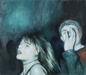 HİLMİ CAN ÖZDEMİR tarafından 2017 yılında 20x20 cm ölçülerinde Duralit üzeri yağlı boya tekniği ile yapılmıştır.