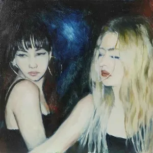 HİLMİ CAN ÖZDEMİR tarafından 2017 yılında 20x20 cm ölçülerinde Duralit üzeri yağlı boya tekniği ile yapılmıştır.