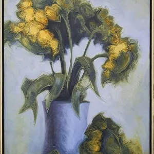 ORHAN TAYLAN tarafından 2003 yılında 80x65 cm ölçülerinde Tuval üzeri yağlı boya tekniği ile yapılmıştır.