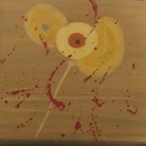 ABİDİN DİNO tarafından 1970 yılında 55x40 cm ölçülerinde Kağıt Üzeri Guaj tekniği ile yapılmıştır.