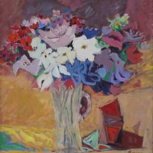 HAMZA İNANÇ tarafından 2000 yılında 80x70 cm ölçülerinde Tuval üzeri yağlı boya tekniği ile yapılmıştır.