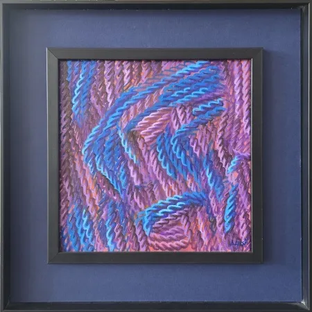 AHMET YEŞİL tarafından 2023 yılında 25x25 cm ölçülerinde Tuval üzeri yağlı boya tekniği ile yapılmıştır.