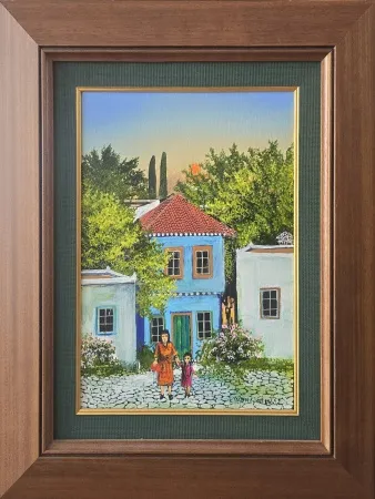 YALÇIN GÖKÇEBAĞ tarafından 2022 yılında 40x30 cm ölçülerinde Tuval üzeri yağlı boya tekniği ile yapılmıştır.