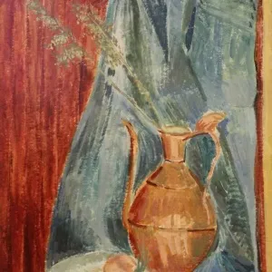 MÜNİP ÖZBEN tarafından 1975 yılında 70x50 cm ölçülerinde Tuval üzeri yağlı boya tekniği ile yapılmıştır.