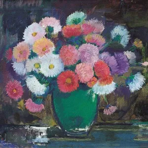 NURETTİN ERGÜVEN tarafından 61x81 cm ölçülerinde Tuval üzeri yağlı boya tekniği ile yapılmıştır.