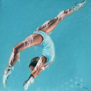 HİLMİ CAN ÖZDEMİR tarafından 2014 yılında 20x20 cm ölçülerinde Tuval üzeri yağlı boya tekniği ile yapılmıştır.