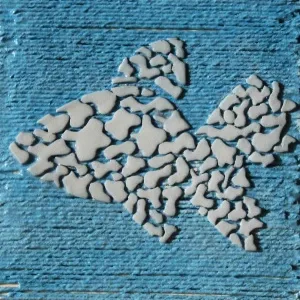 BETÜL DEMİR tarafından 2014 yılında 20x20 cm ölçülerinde Seramik tekniği ile yapılmıştır.