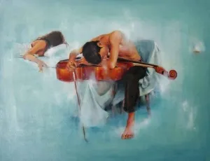 MEHMET YANGIR tarafından 2010 yılında 89x116 cm ölçülerinde Tuval üzeri yağlı boya tekniği ile yapılmıştır.